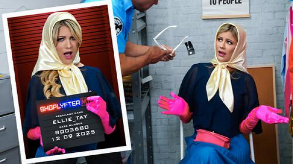 Ellie Tay – Busty Thief Sucks Her Way Out of Trouble