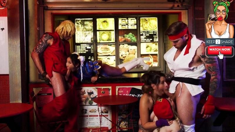 Nicole Doshi Street Fighter Orgy Parody